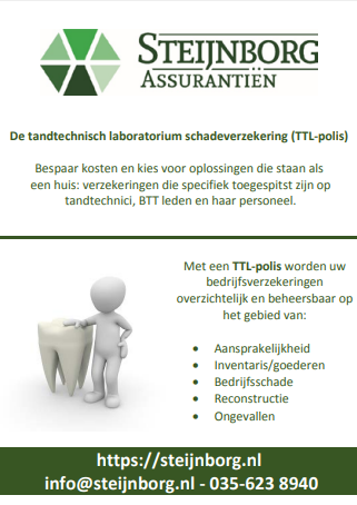 TTL Polis - exclusief voor leden Branchevereniging Tandtechniek