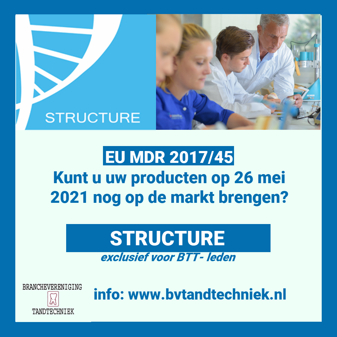 structure mdr 2017/745 tandtechnische branche