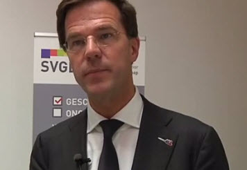 Mark Rutte op het IVT aan de DHTA