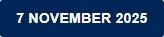 7 november 2025